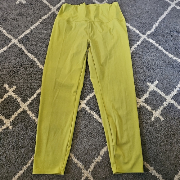 ZYIA Pistachio Green Luxe Active Leggings. Size 12 - Picture 3 of 8